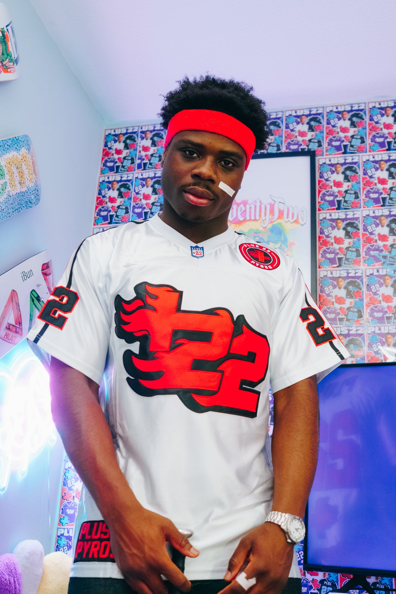 American Football Jersey - WHITE