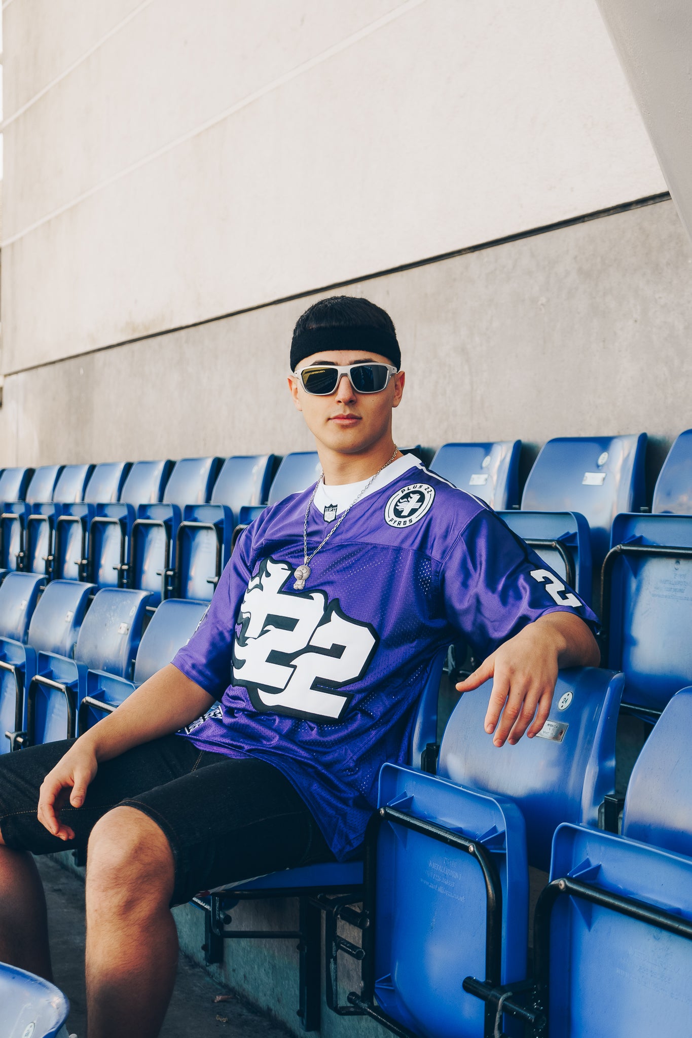 American football jersey - Purple