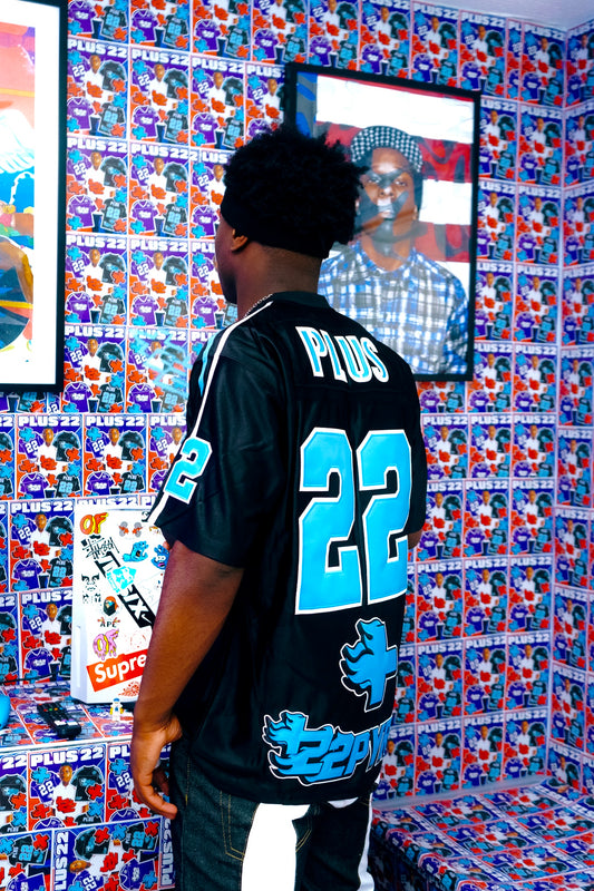 American Football Jersey - BLACK