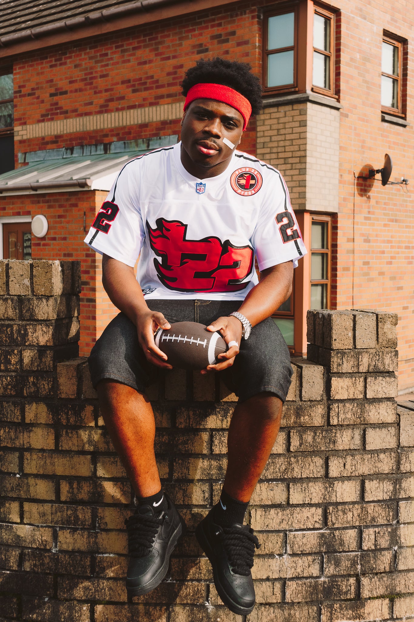 American Football Jersey - WHITE