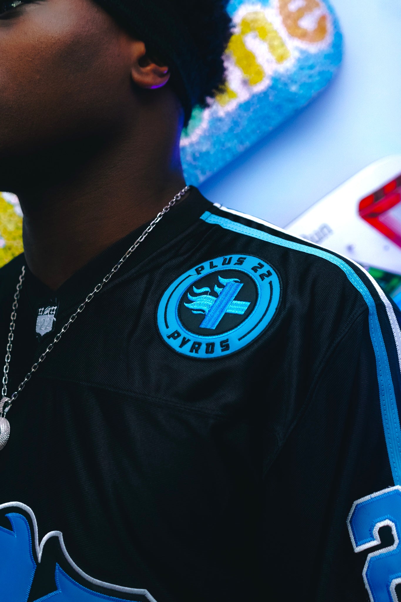 American Football Jersey - BLACK