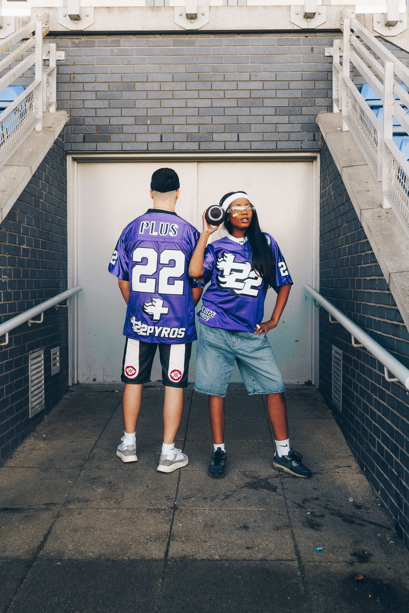 American football jersey - Purple