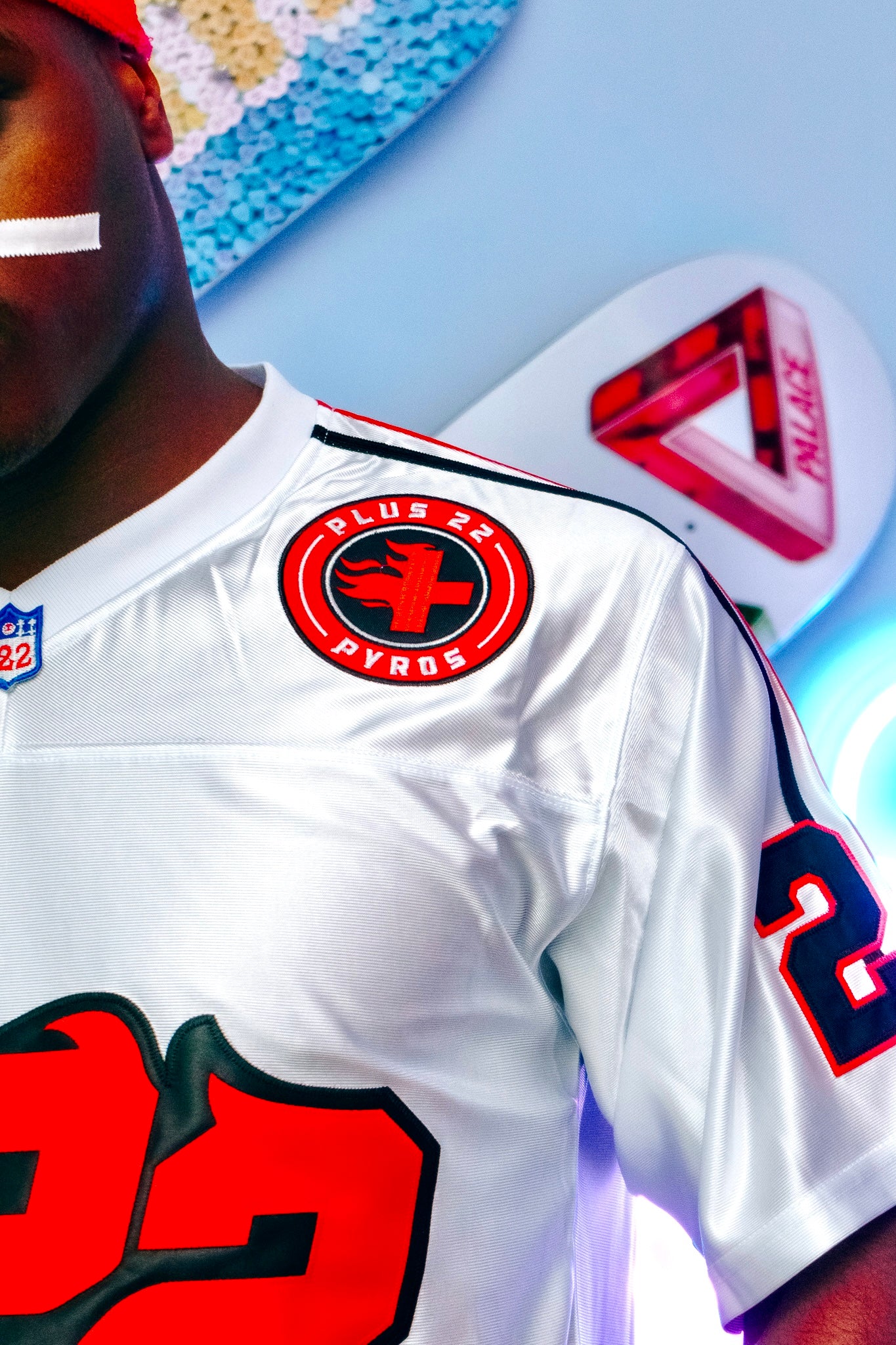 American Football Jersey - WHITE